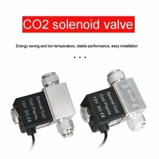 CO2 Solenoid Valve CO2 Decompression Meter Fish Tank DIY Cylinder Generator