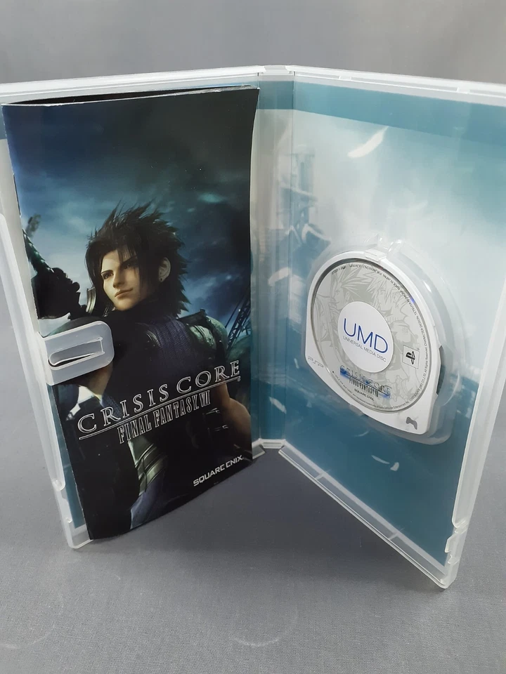 SONY PLAYSTATION PORTABLE PSP UMD Final Fantasy VII FF7 CRISIS CORE JAPAN - Image 4 of 4