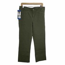 Banana Republic Slim Straight Cropped Pant Olive Night Size 10 NWT