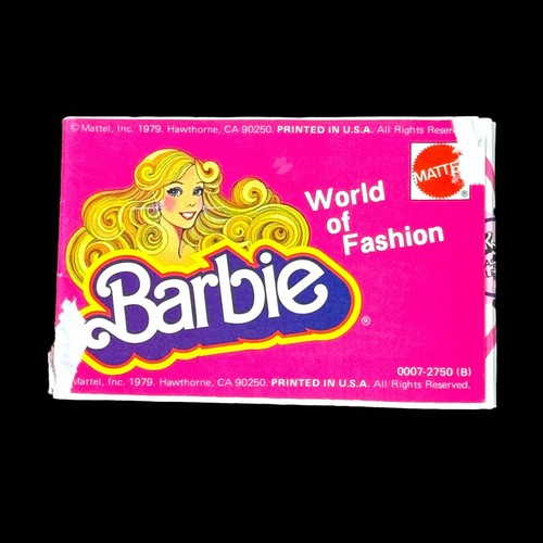 Barbie - Mattel - Autocollant Promotionnel 1981 - Wow ! Barbie Le