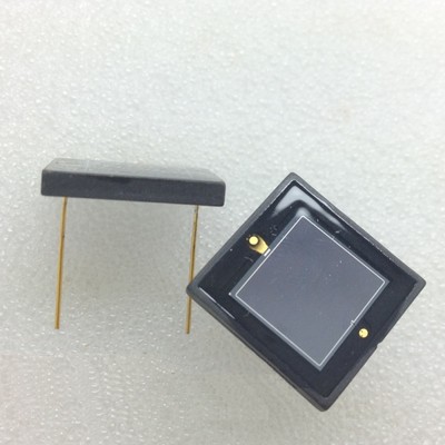 2 Stück 2DU10 10x10 mm Silikon Fotozelle Laser Empfänger 400-1100nm mit 2Pins 