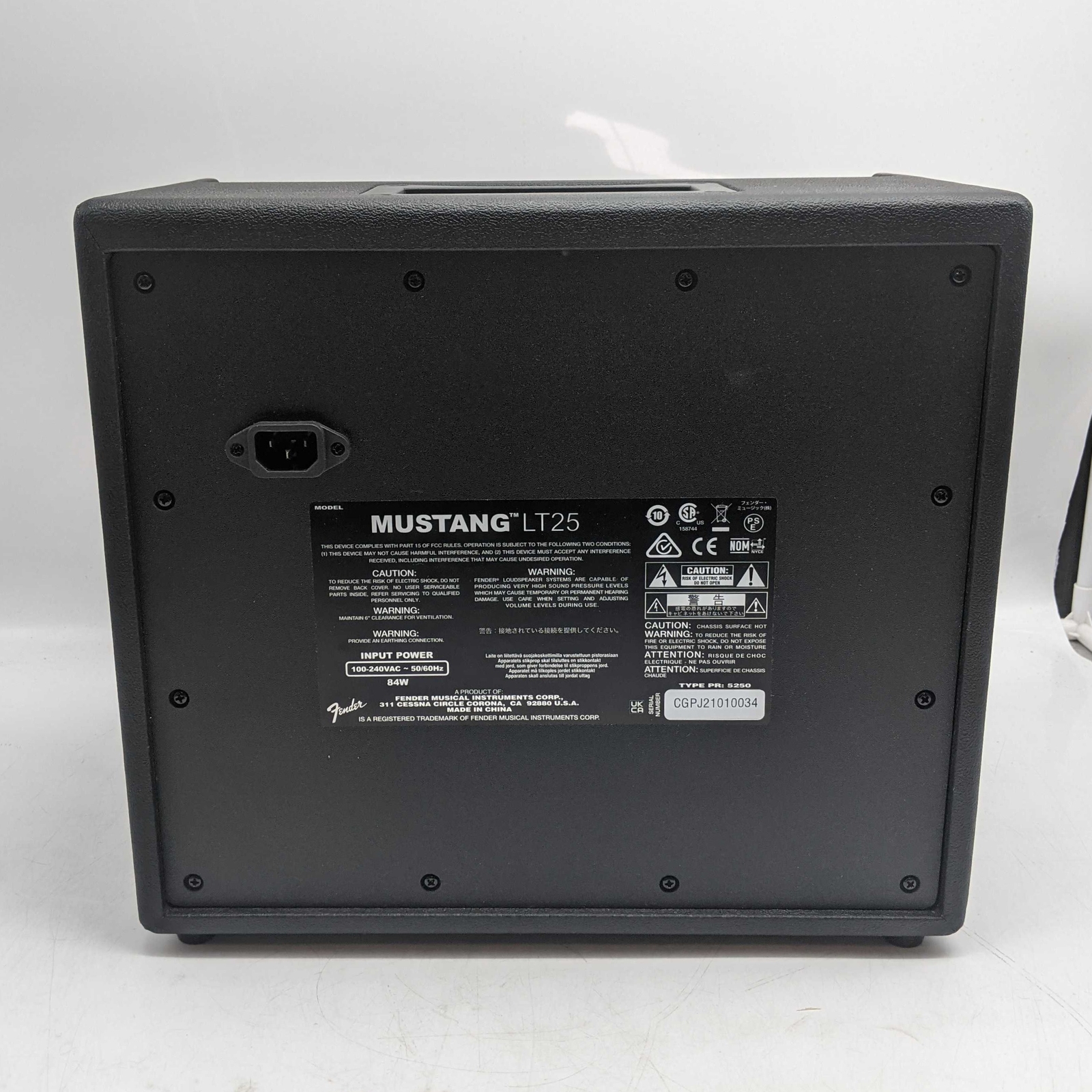 Fender LT25 25W Electric Guitar Combo Modeling Amplifier with Guitar