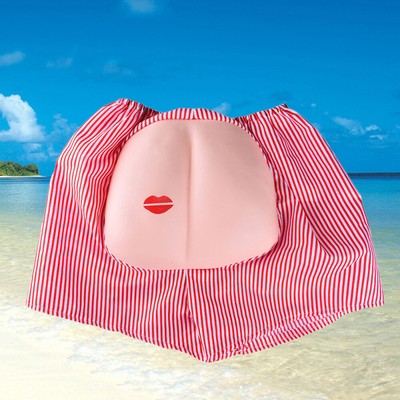 Fake Shorts Exposed Buttocks Unisex Funny Shorts Briefs