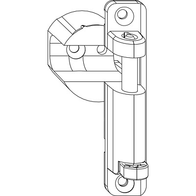 Maco Scherenlager TO 130kg rs 4/15-9 Trend Topflager  55414 21682