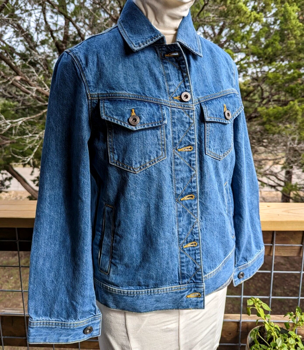 Coach denim deals jacket