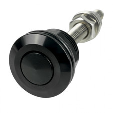 Druckverschluss Schwarz eloxiert Seitendeckel für Simson S50 S51 S70 Schnellwech