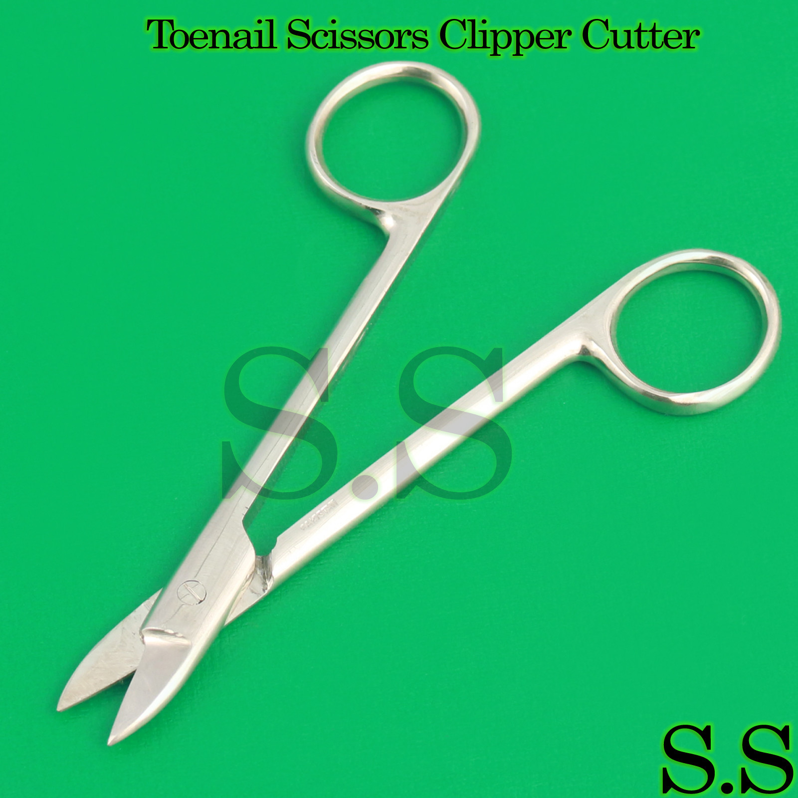 Stainless Steel Toenail Scissors for Podiatry and Chiropody  -image