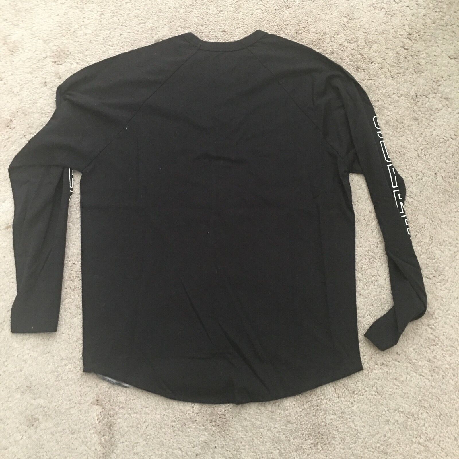 SUPREME Ghost Rider Raglan Long Sleeve Top Tee T-Shirt Black Sz M Box Logo  NEW