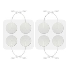 4/8/16x Round Replacement Electrode Pads for TENS Machine Self-Adhesive Reusable