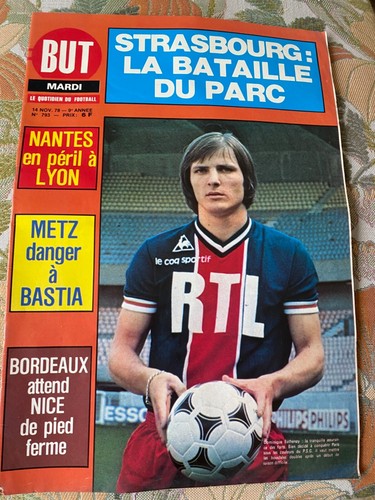 ANCIEN REVUE FRANCE FOOTBALL 78 MAILLOT SAINT ÉTIENNE MARSEILLE MONDIAL