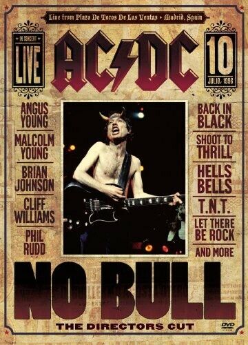 AC/DC - No Bull (DVD, 2009, Director's Cut) - Photo 1 sur 1