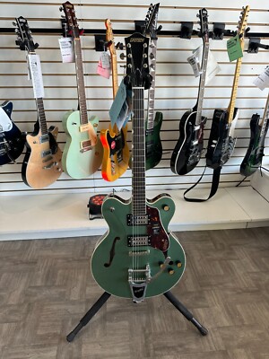 Gretsch G2622T Streamliner Center Block Double-Cut Electric Guitar (Steel Olive)