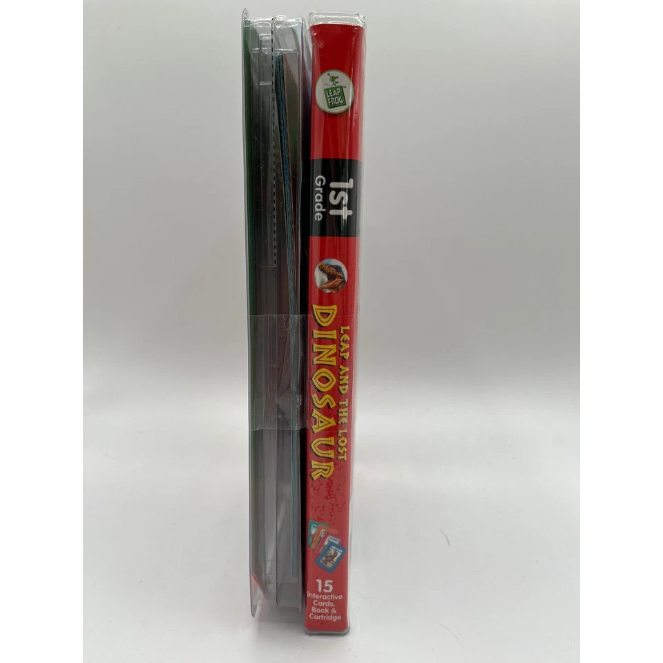 LeapFrog LeapPad 1st Grade Dinosaur & Nemo Interactive Books Cartridges Cards - Image 4 of 4