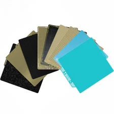 Build Plate 257MM 184MM Cool Plate PEI PEO Houndstooth For Bambu Lab P1 A1 Lot