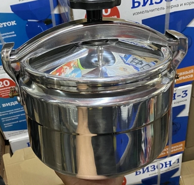 pressure cooker miracle 6.5 liters completely made of stainless steel