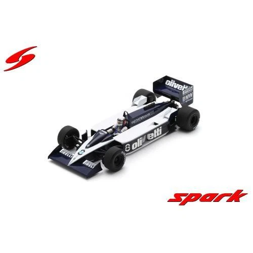 1:18 SPARK Brabham F1 Bt55 Bmw #8 Monaco Gp 1986 De Angelis With Showcase 18S678 - Immagine 2 di 2