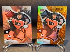 2021-22 Upper Deck Allure Hockey Allure Leopard TANNER LACZYNSKI #114 & BASE RC