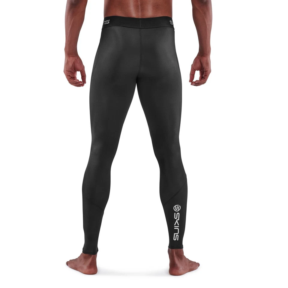 Skins Series-1 Mens Compression Long Tights (Black) | BRAND NEW - Image 3 of 4