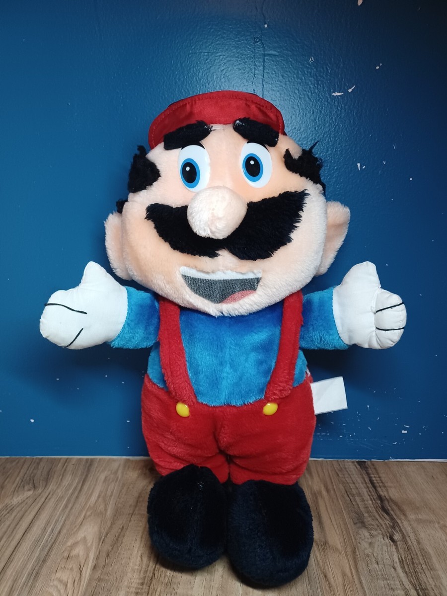Mario de Micheli Manzu 1988年 VINTAGE 80s 1988 NINTENDO SUPER MARIO BROS. MARIO PLUSH