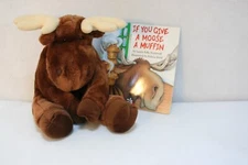 Kohl's Cares for Kids If You Give A Moose A Muffin Plush and Story Book Set