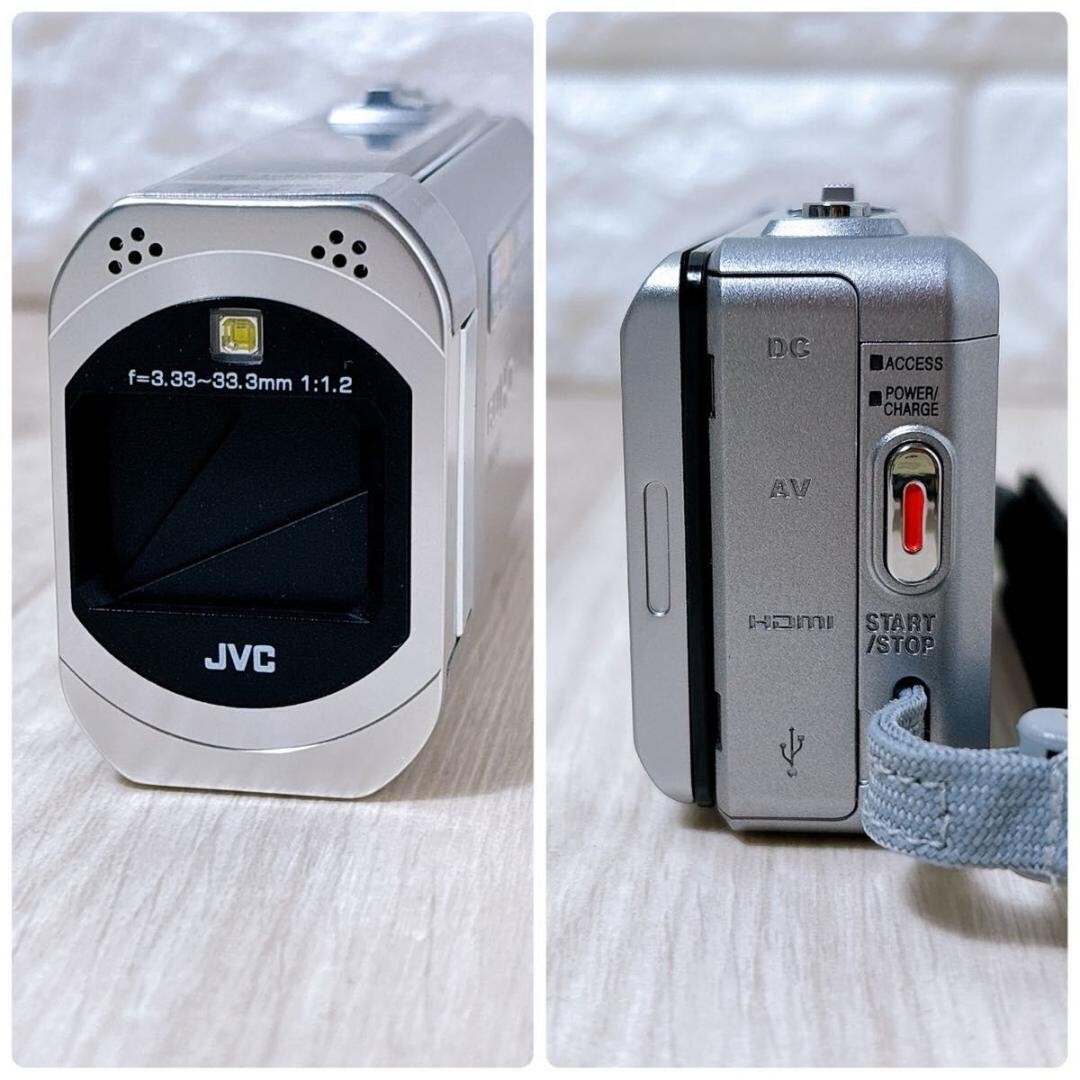 JVCケンウッド　Everio GZ-V590 スリムで高品位なスタイリッシュデザインと高画質性能の両立