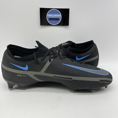 Nike Phantom GT2 Pro FG Black/Grey/Blue Cleats DA4432-004 Mens Size 7.5/Wmn 9 Nike Phantom GT2 Pro FG – Rockville & Sterling Soccer Supplies main image 4