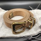 Brunello Cucinelli Light Tan Suede Belt 105 CM — photo 2