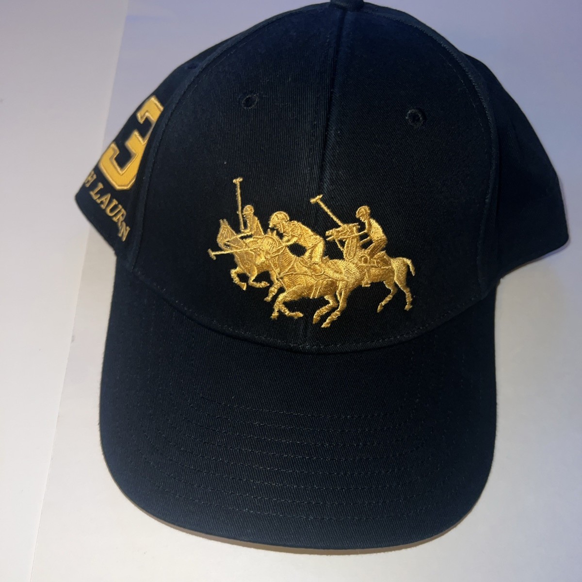 Polo by Ralph Lauren ブラックキャップ　ウール Wool-Blend Ball Cap