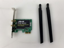 Asus PCE-AC51 Dual-Band Wireless-AC PCI-E Adapter With Antennas