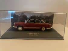 panhard dyna z 1/43 TAXI DU MONDE PARIS 1953 BICOLORE
