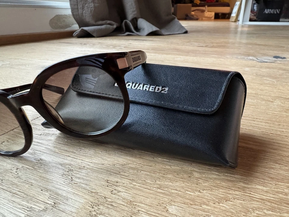 Dsquared2 Occhiali da Sole D2 0165/S 807/9O Nero grigio Uomo - Imagen 4 de 4