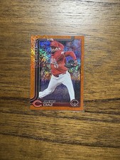 2025 Topps Series 2 Alexis Diaz Orange Foil /25 Reds SP #434