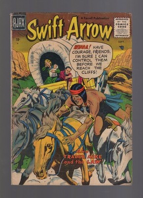 Swift Arrow #3 - Ajax Comics Western 1957 - Lower Grade