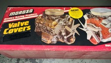 Moroso Vintage Valve Covers Sbc Chrome Small Block Chevy 68391 Oil Baffle New