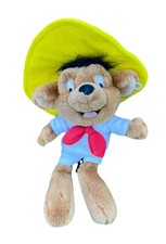 SPEEDY GONZALES Warner Bros Bean Bag Plush Mexican Mouse Looney Tunes Toy 1998