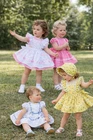 Pinafore & BONNET Sewing Pattern Simplicity 1896 BABY GIRL Dress Frock