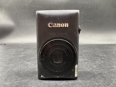 Canon IXUS 220 HS 12,1MP Digitalkamera Schwarz Kamera Fotoapparat Kompaktkamera