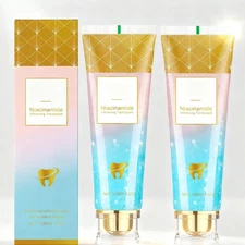 Niacinamide Whitening Toothpaste Gentle Care Remove Teeth Stains Freshens Breath
