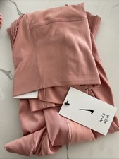 Nike Women's Zenvy Rib Gentle Support High Waisted 7/8 Leggings Size Small NWT