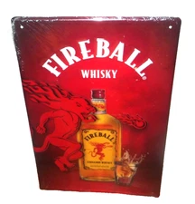 Fireball Whisky 12 x 18 Wall Hanging