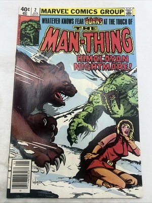 Marvel Comics Group - The Man-Thing Himalayan Nightmare Jan. 2 - 02317