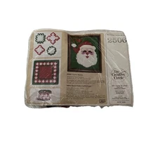Vintage I Love Santa Needlepoint Kit 2506 The Creative Circle NIP