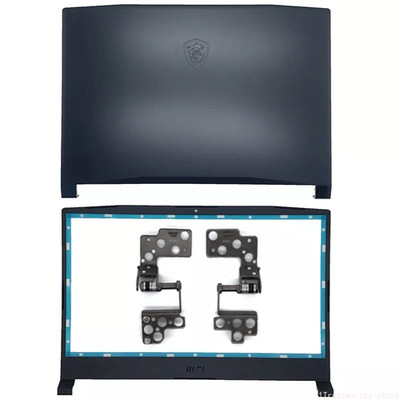 New for MSI Katana GF66 11UE 11UG MS-1581 MS-1582 LCD Back Cover+Bezel+Hinges