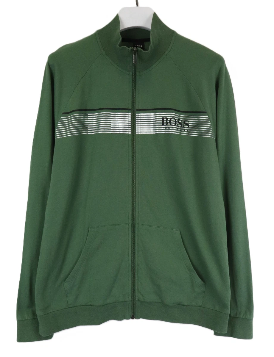 Sweat Zippé Hugo Boss Green Label - Noir - Taille XL - Occasion (bon état)