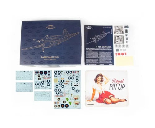 Eduard 1/48 P-40K Warhawk Royal Class Dual Combo R0024