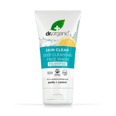   Dr Organic Skin Clear Deep Pore Face Wash 125ml