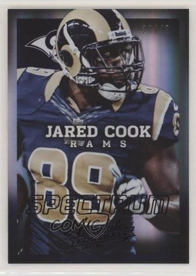 2013 Panini Absolute Spectrum Black 27/49 Jared Cook #91 11pj
