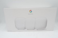 Google Nest WiFi Pro Mesh Router Tri-Band Wi-Fi 6E Snow 3-Pack G6ZUC