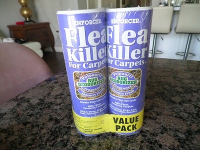 TWO PK  Enforcer Flea Killer 4 Carpets POTPOURRI COUNTRY FRESH Fragrance 16oz ea