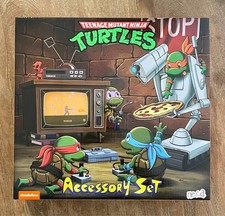 NECA TMNT Cartoon Accessory Set w  Baby Ninja Turtles NEW Target Exclusive